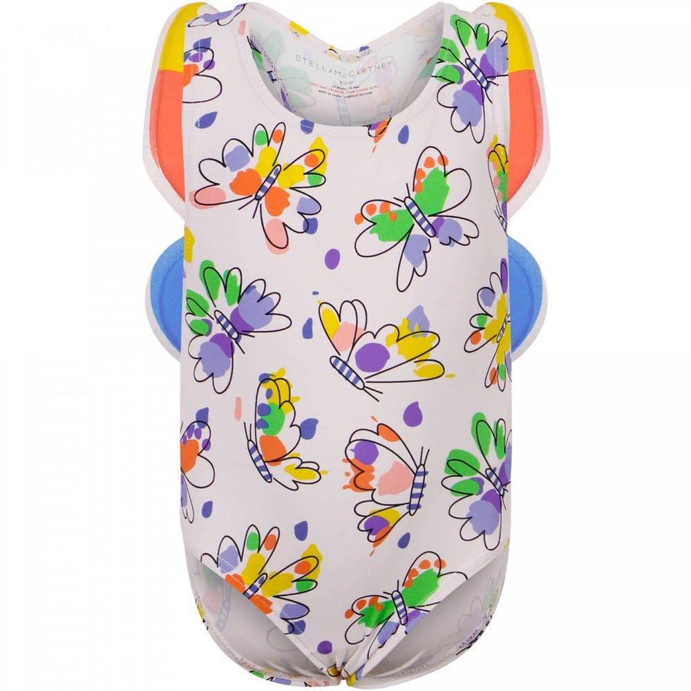 Stella McCartney Butterfly Print Swimsuit : Baby Girl